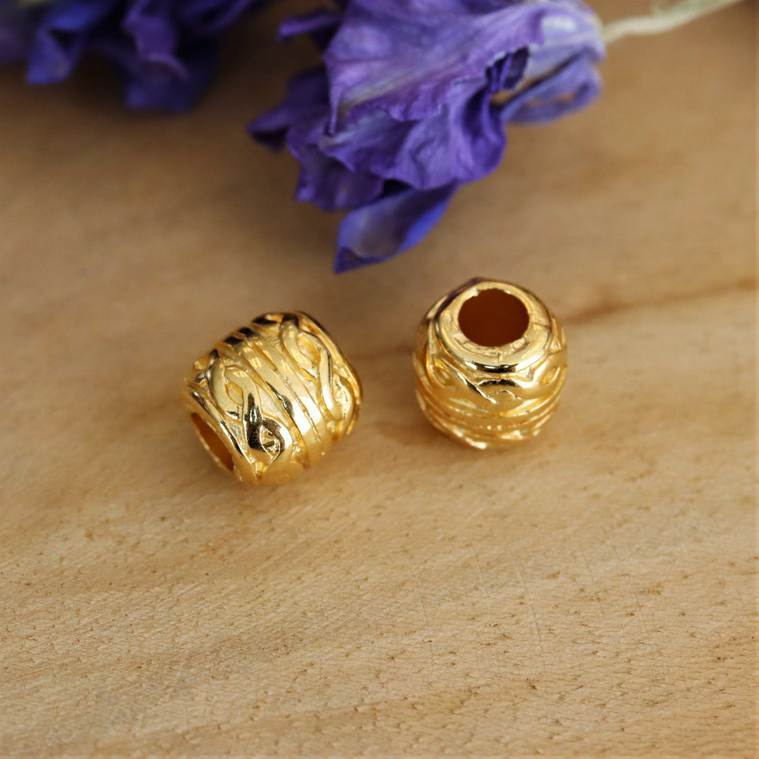 Bead DQ GOLD bali pattern