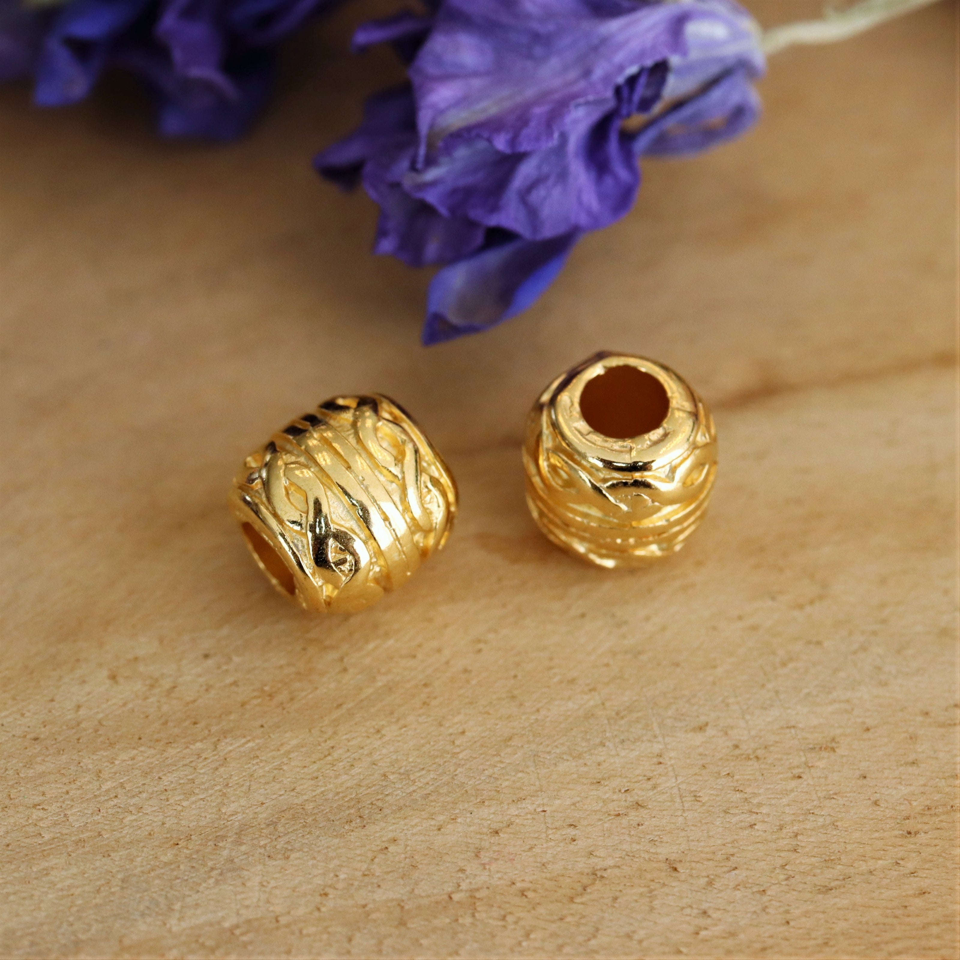 Bead DQ GOLD bali pattern