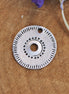 Bedel DQ zilver boho munt