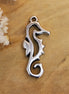 DQ silver seahorse charm
