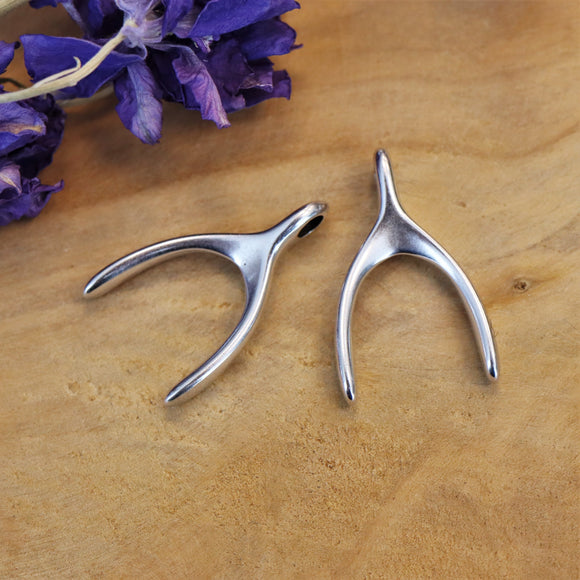 Bedel DQ zilver wishbone