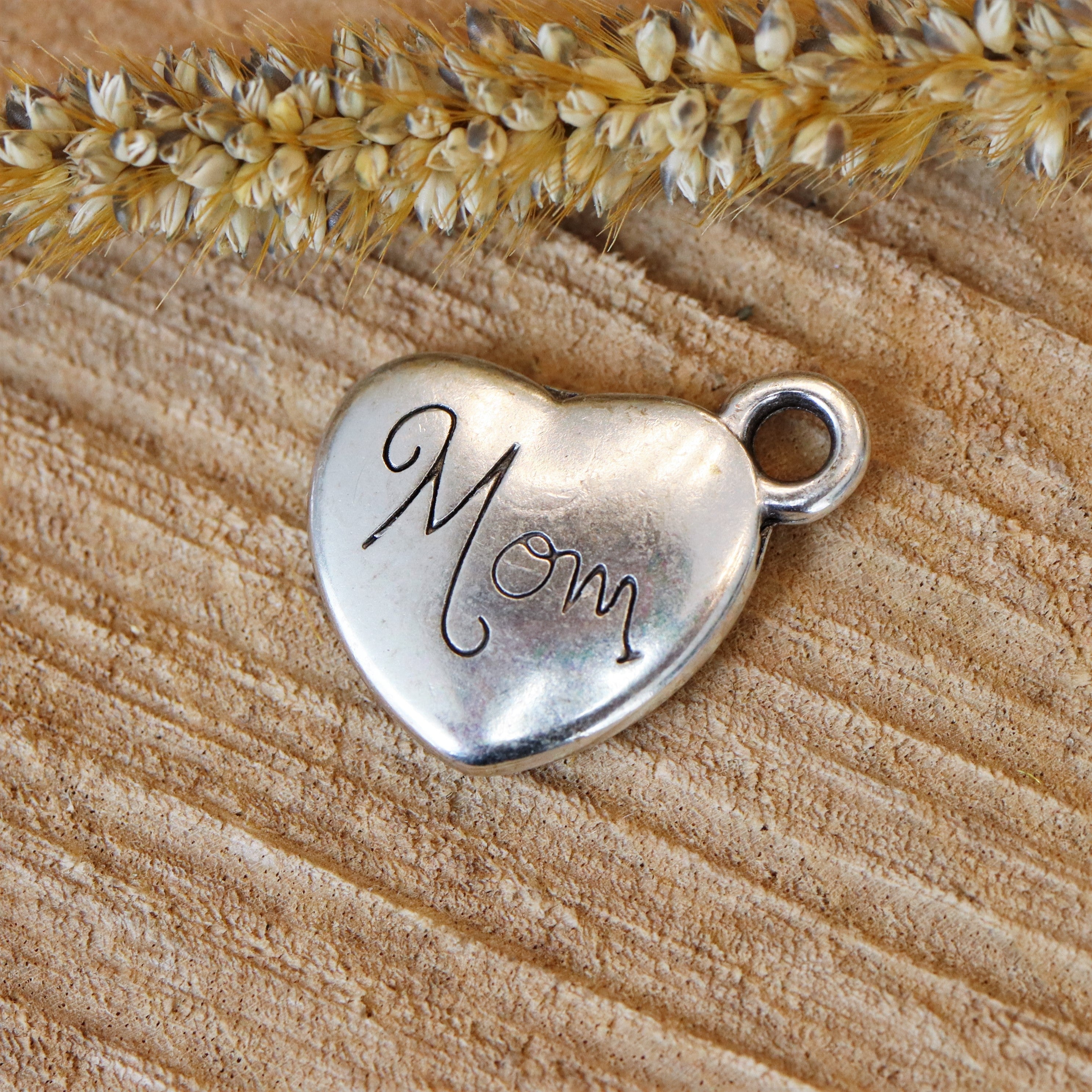 DQ silver mom charm