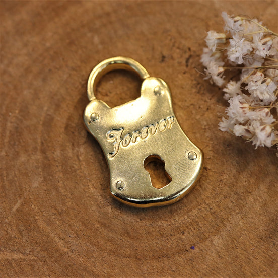 DQ GOLD Charm mit Forever-Verschluss