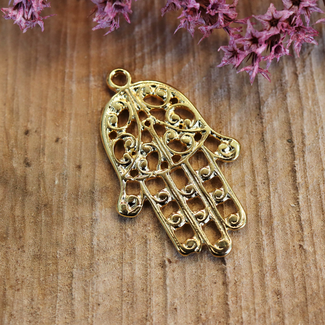 Charm DQ GOLD fatima hand