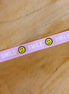 Smiley lint - licht roze