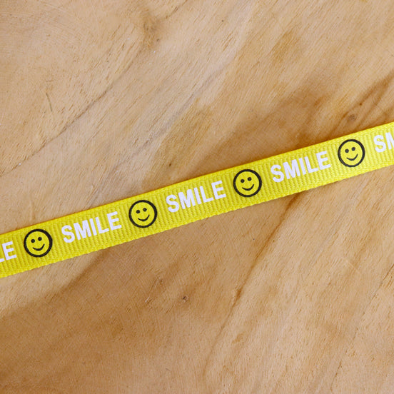 Smileyband - gelb