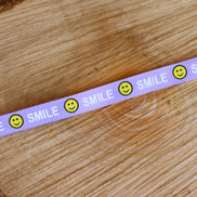 Smiley ribbon - purple