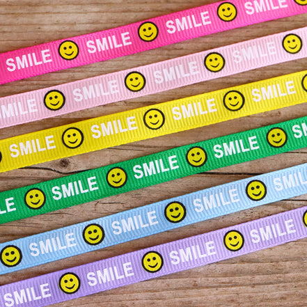 Smileyband - blau