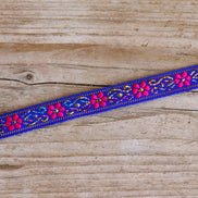 Flower ribbon - blue