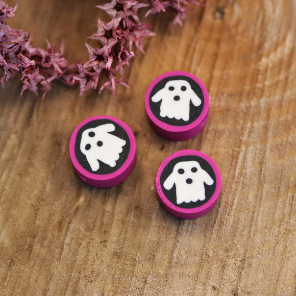 Polymeer paars met wit spookje