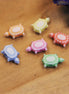 Acryl schildpadjes -10 stuks