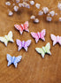 Acryl vlinders - 10 stuks