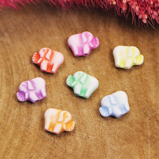 Acrylelefanten - 10 Stück