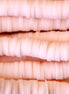 Katsuki streng 6mm - wit roze