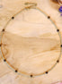 Gouden kralenketting - tijgeroog