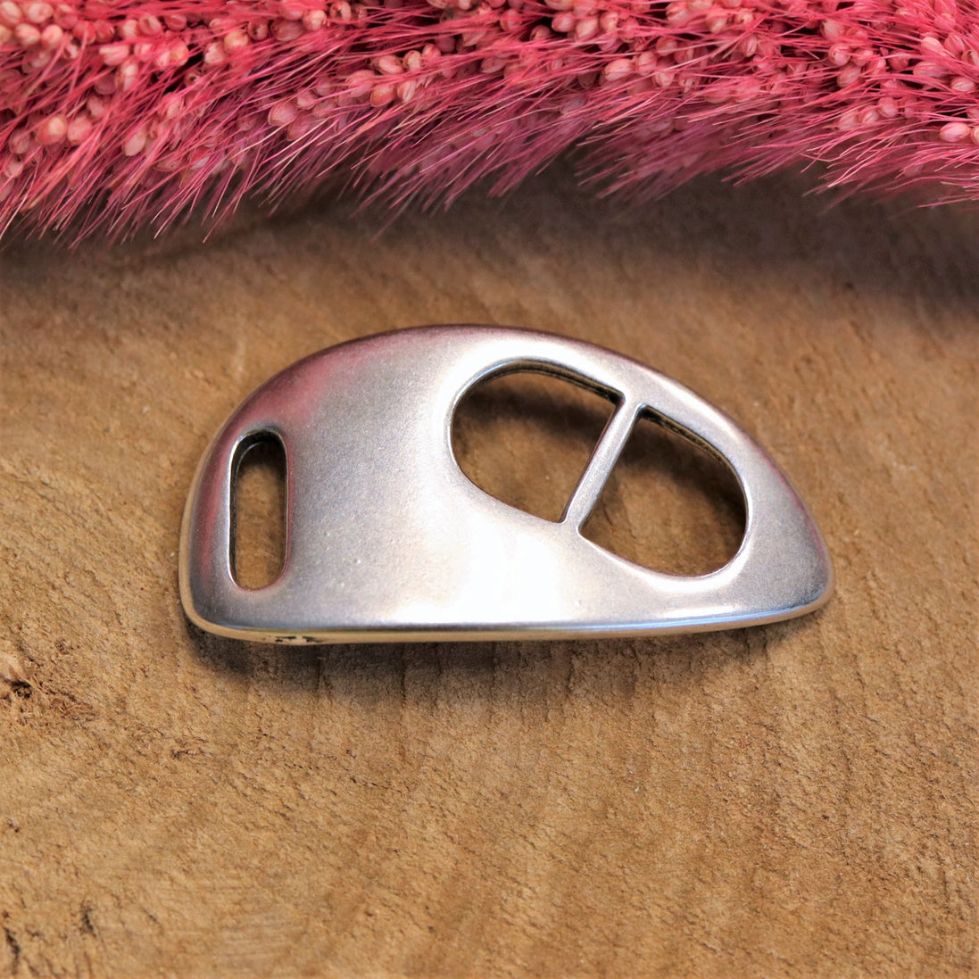 Buckle sluiting DQ zilver