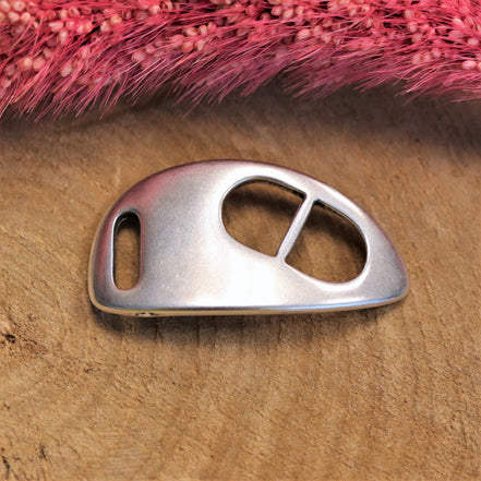 Buckle sluiting DQ zilver