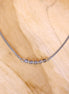 Stainless steel ketting zilver - labradoriet