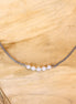 Stainless steel ketting zilver - maansteen