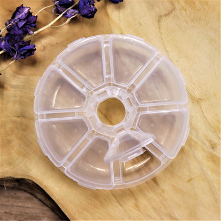 Plastic opbergdoosje 8 vaks