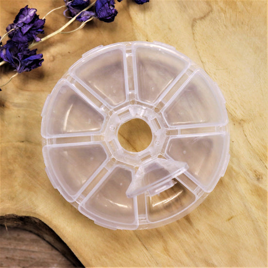 Plastic opbergdoosje 8 vaks