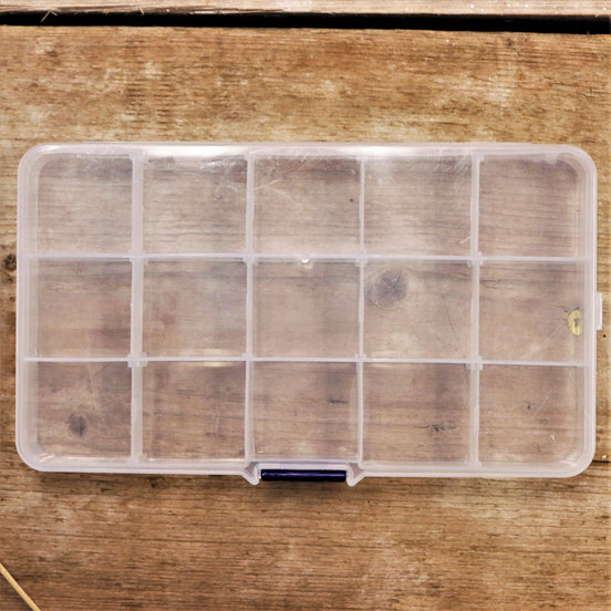 Plastic opbergdoos 15 vaks