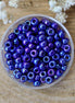 MR6-414R Opaque dark blue AB 10 gram
