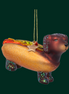 Vondels Ornament - Dackel-Hotdog