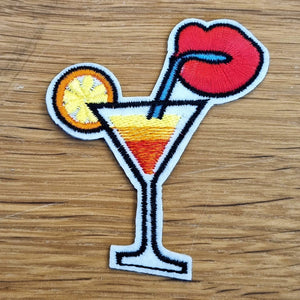 Patch - Cocktail strijkplaatje
