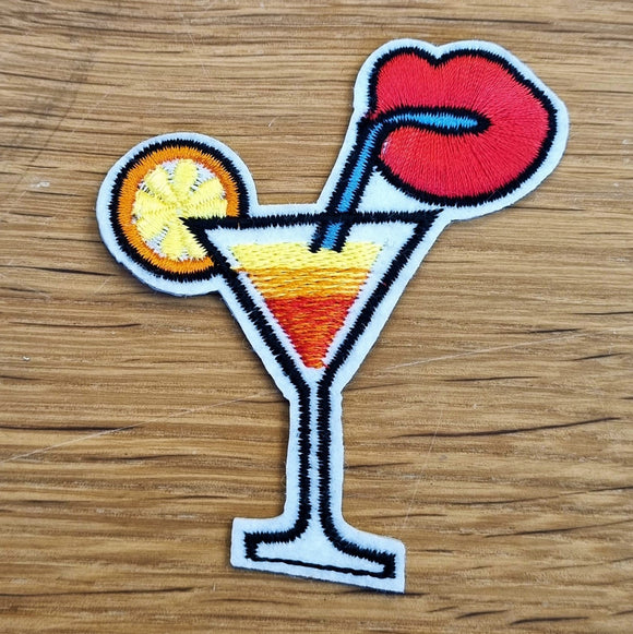 Patch - Cocktail strijkplaatje