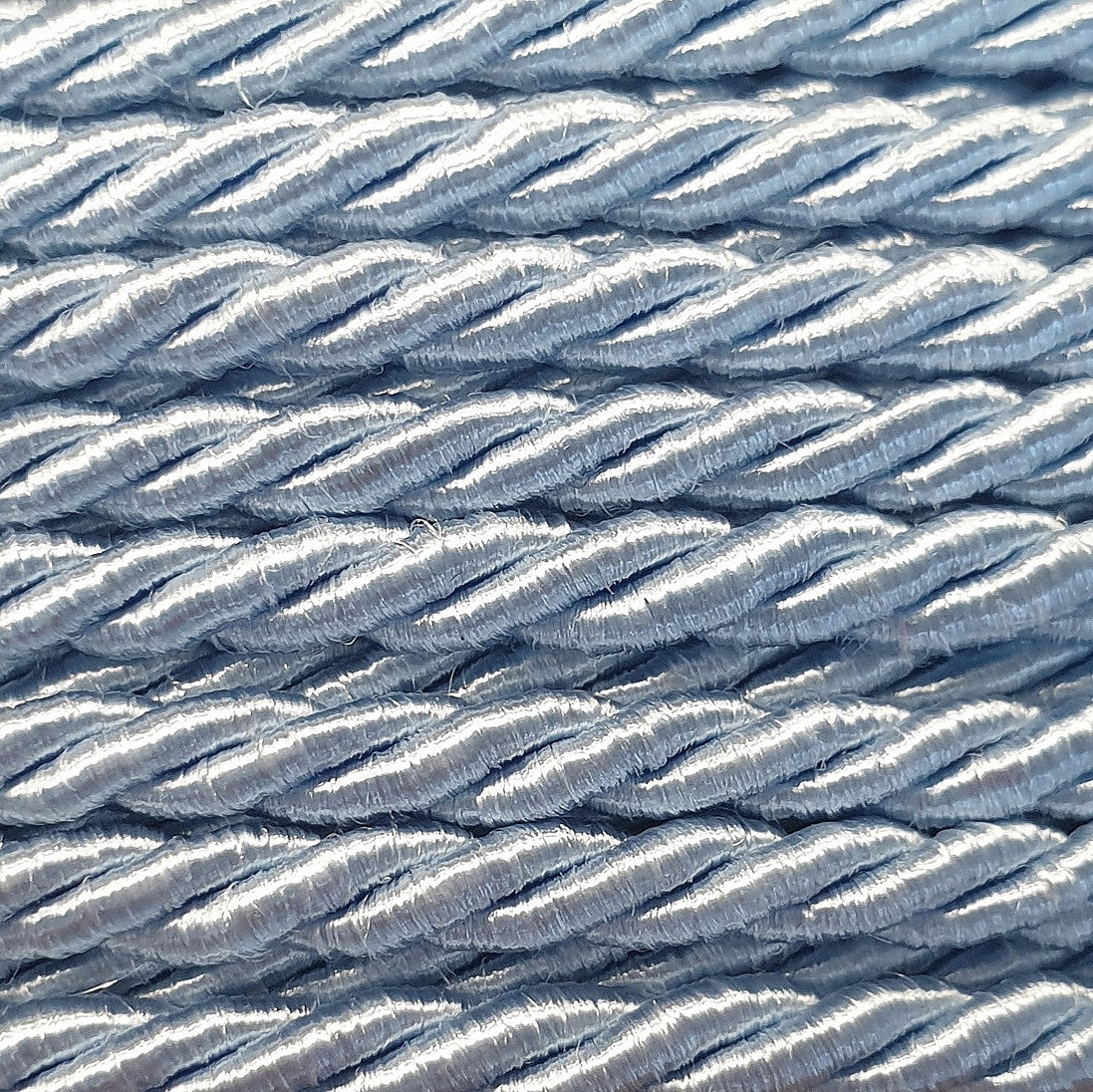 Gedraaid koord Blauw 2 meter
