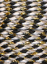 Trendy braided cord 1 meter - Gold black