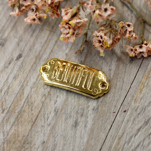 Tussenzetsel DQ GOUD beautiful