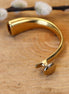 Half bracelet with 10mm hole DQ GOLD