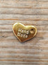 Bedel DQ GOUD handmade hart