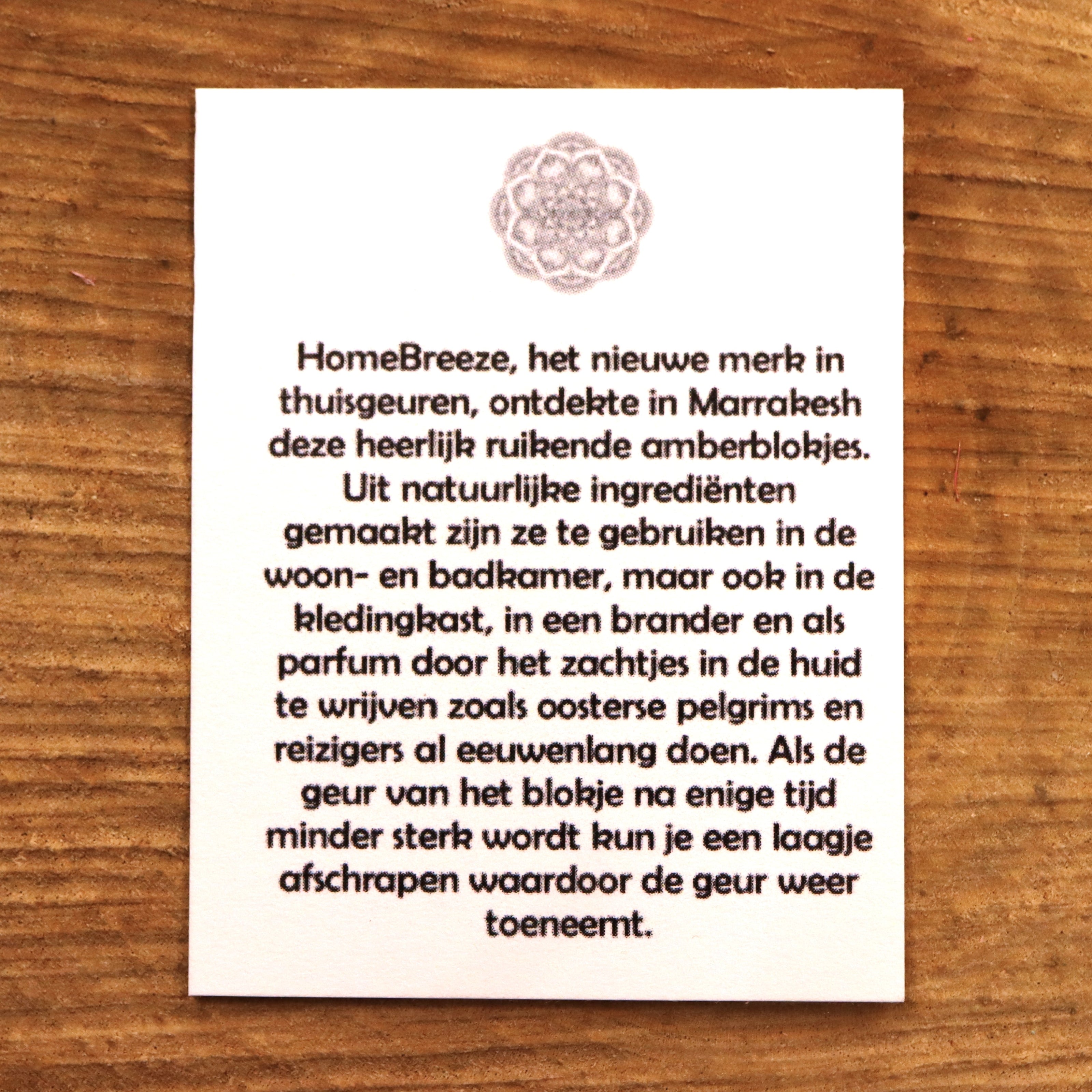 Patchouli-Duftblock