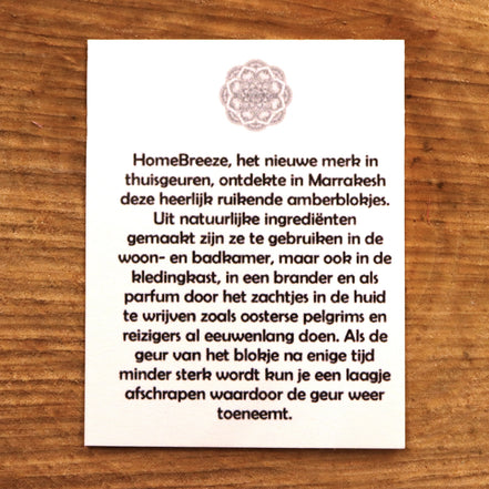 Patchouli-Duftblock