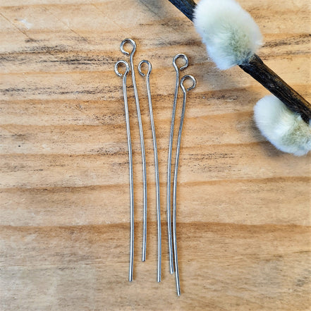 Kettelstift DQ metaal zilver 25 stuks