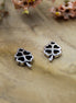 DQ silver clover charm