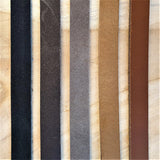 Plat leer 10 mm Cognac circa 50 cm