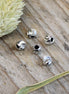 Kraal DQ zilver diamant geslepen