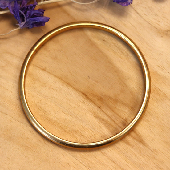 Massieve wire armband DQ GOUD