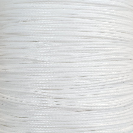 Mausschwanzkordel 0,7mm weiß