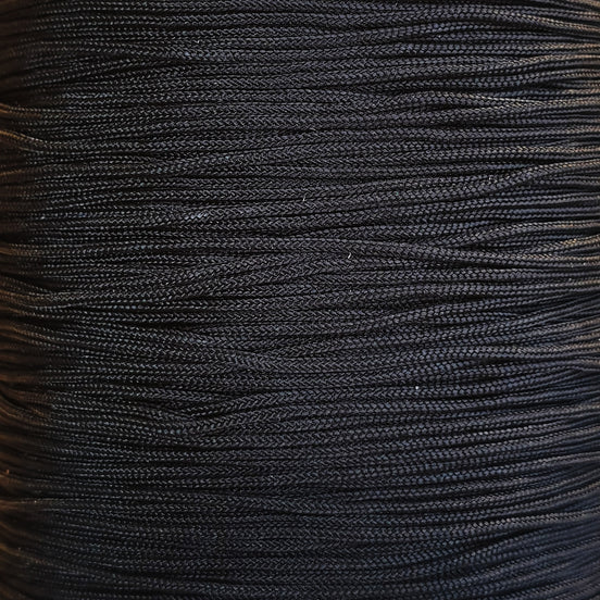 Mousetailkoord 0,7mm Zwart