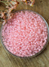 MR11-1934 Semi matte pale rose lined crystal 10 gram