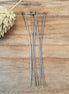 Nietstift DQ metaal zilver 25 stuks
