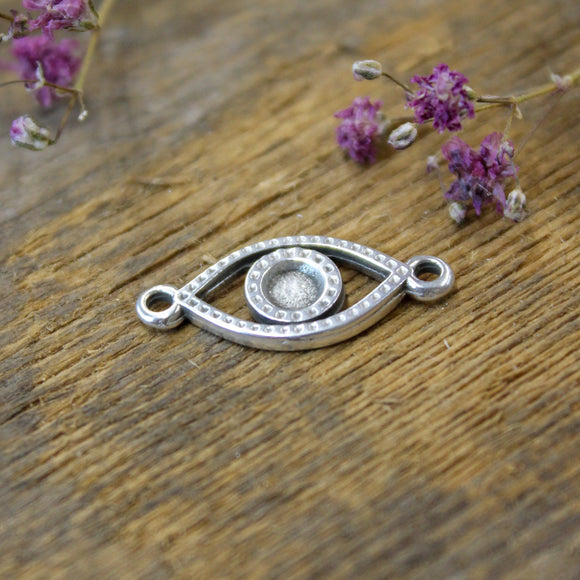 Tussenzetsel DQ zilver oog
