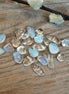 Opal chips beads 5 pieces