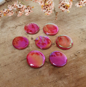 Parelmoer schelpje rood