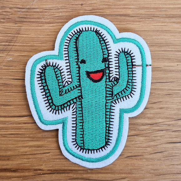 Patch - Grote cactus strijkplaatje